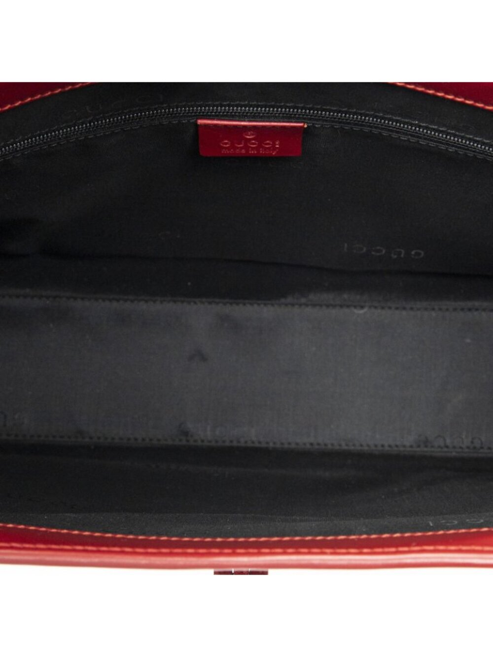 Gucci Square Jackie Tote Red GG Canvas - Picture 9 of 15